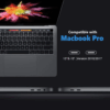 6 In 1 Aluminum USB C Hub USB Type C Hub Adapter Dongle Compatible For MacBook Pro 13" 15"  2016 2017 Thunderbolt 3 USB-C Data